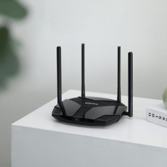Mercusys MR80X router wireless Gigabit Ethernet Dual-band (2.4 GHz 5 GHz) Nero