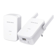 Mercusys MP510 KIT adattatore di rete PowerLine 1000 Mbit s Collegamento ethernet LAN Wi-Fi Bianco 2 pz
