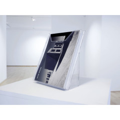 Durable 857819 portariviste Trasparente