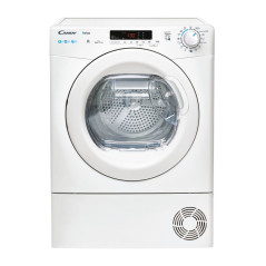 Candy Smart , Asciugatrice 9 KG, Classe E, Bianco, Vapore, Wi-Fi, CRE H9A2DE-S