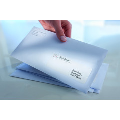 Avery L7160-100 etichetta autoadesiva Rettangolo con angoli arrotondati Permanente Bianco 2100 pz