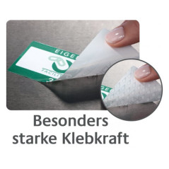 Avery L6107-20 etichetta autoadesiva Rettangolo con angoli arrotondati Permanente Giallo 240 pz