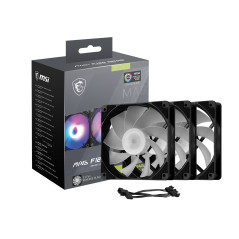 MSI MAG F120 ARGB x3 Case per computer Ventilatore 12 cm Nero 3 pz