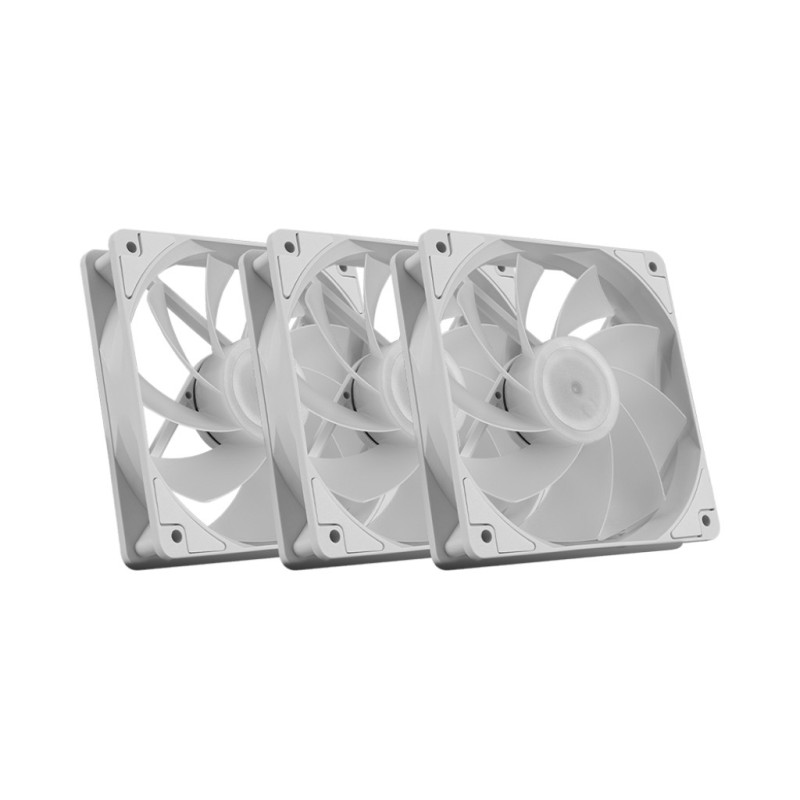 MSI MAG F120 ARGB WHITE x3 Case per computer Ventilatore 12 cm Bianco 3 pz