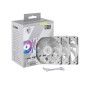 MSI MAG F120 ARGB WHITE x3 Case per computer Ventilatore 12 cm Bianco 3 pz