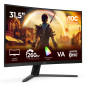 AOC G4 C32G42ZE Monitor PC 80 cm (31.5") 1920 x 1080 Pixel Full HD LED Nero, Rosso
