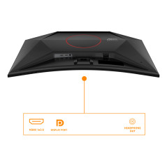 AOC G4 C32G42ZE Monitor PC 80 cm (31.5") 1920 x 1080 Pixel Full HD LED Nero, Rosso