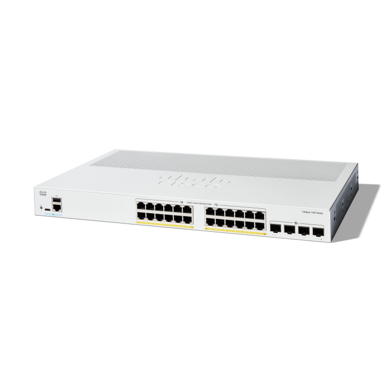 Cisco Catalyst 1300 Gestito L2/L3 Gigabit Ethernet (10/100/1000) Supporto Power over Ethernet (PoE) Grigio