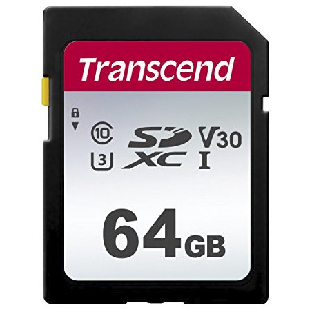 Transcend TS64GSDC300S memoria flash 64 GB SDXC NAND Classe 10