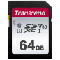 Transcend TS64GSDC300S memoria flash 64 GB SDXC NAND Classe 10