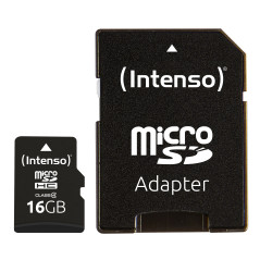 Intenso 3403470 memoria flash 16 GB MicroSDHC Classe 4