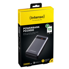 Intenso PD20000 Power Delivery Polimeri di litio (LiPo) 20000 mAh Antracite