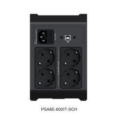 Vertiv PSA6E-600IT-SCH gruppo di continuità (UPS) A linea interattiva 0,6 kVA 315 W 4 presa(e) AC