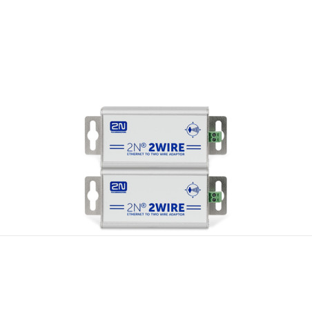 2N 2WIRE-SET OF 2 ADAPTORS convertitore segnale Alluminio, Metallico
