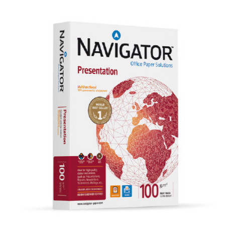 Navigator PRESENTATION carta inkjet A4 (210x297 mm) Opaco 500 fogli Bianco