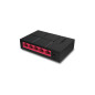 Mercusys MS105G switch di rete Non gestito Gigabit Ethernet (10/100/1000) Nero - 6957939002381
