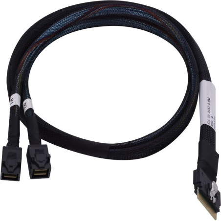 Microchip Technology 2304900-R cavo Serial Attached SCSI (SAS) 0,8 m Nero