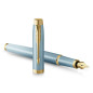 Parker IM Writing Rituals penna stilografica Sistema di riempimento della cartuccia Blu 1 pz