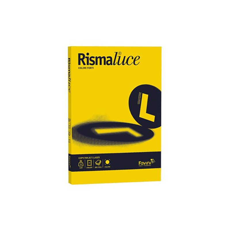Favini Rismaluce carta inkjet A4 (210x297 mm) 50 fogli Giallo