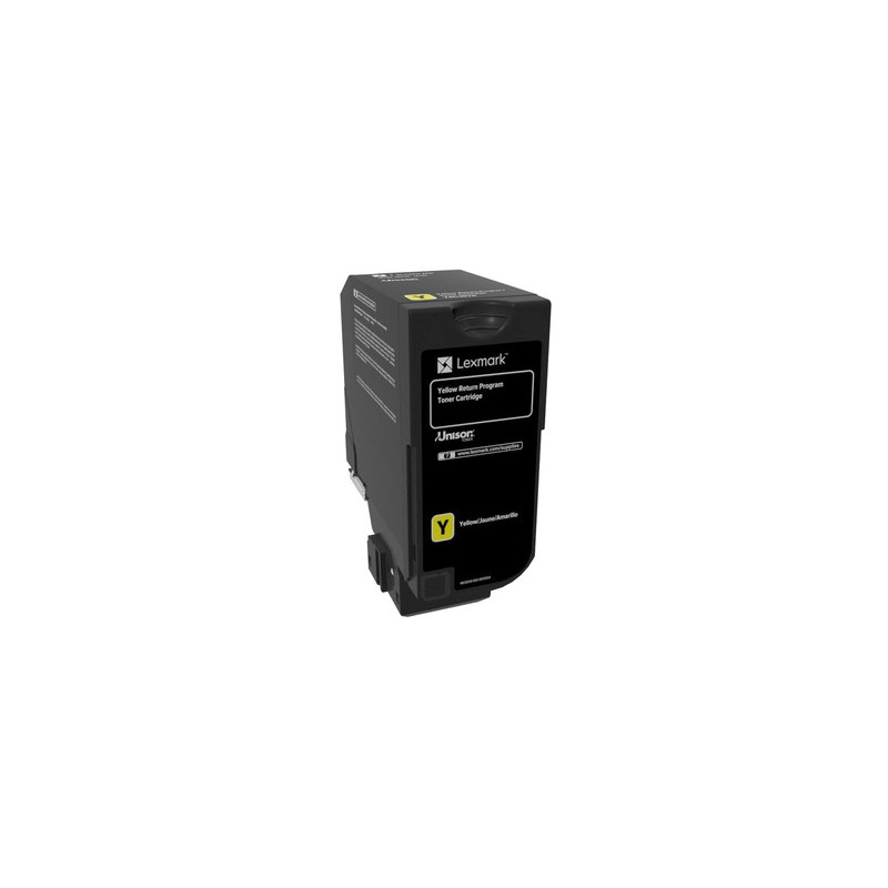 Lexmark 74C20Y0 cartuccia toner 1 pz Originale Giallo Lexmark 74C20Y0 cartuccia toner 1 pz Originale Giallo