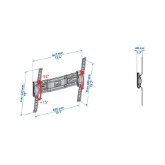 Meliconi CME ET400 139,7 cm (55") Nero