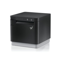 Star Micronics mC-Print3, Thermal, 3in, Cutter, Ethernet (LAN), USB, CloudPRNT, Black, EU & UK, PS60C Power Supply included Con