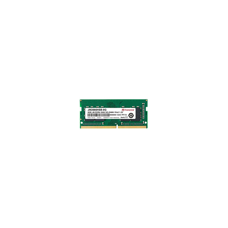 Transcend JetRam JM2666HSB-16G memoria 16 GB 1 x 16 GB DDR4 260-pin SO-DIMM