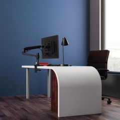 Ergotron LX Series 45-241-224 Supporti a parete per TV 86,4 cm (34") Scrivania Nero