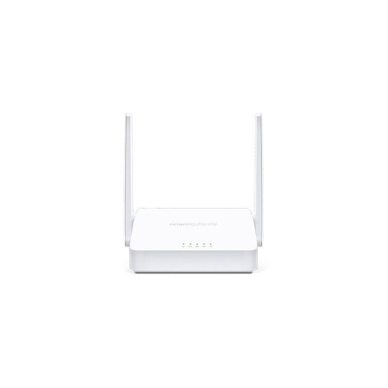 Mercusys MW300D router wireless Ethernet Banda singola (2.4 GHz) Bianco