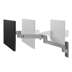 Ergotron LX Pro Series 45-683-293 Supporti a parete per TV 86,4 cm (34") Grigio scuro