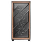 Antec FLUX SE Midi Tower Nero, Legno