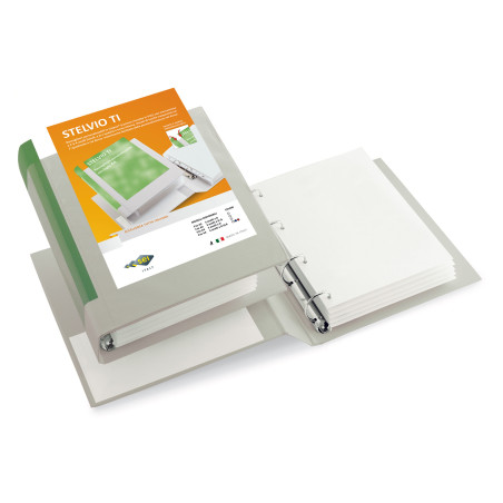 SEI Rota Stelvio TI raccoglitore ad anelli A4 Bianco