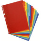 Exacompta 2612E divisore Cartoncino Multicolore 12 pz
