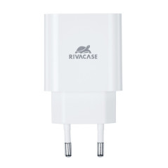 Rivacase PS4001 WD3 Caricabatterie per dispositivi mobili Universale Bianco AC Interno