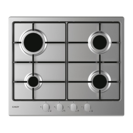 Candy Idea CHW6BRX Acciaio inox Da incasso 60 cm Gas 4 Fornello(i)