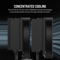 Corsair AF ELITE A115 Processore Raffreddatore d'aria 14 cm Nero 1 pz