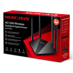 Mercusys MR30G router wireless Gigabit Ethernet Dual-band (2.4 GHz 5 GHz) Nero