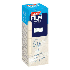 TESA tesafilm PAPER 33 m Carta Trasparente 8 pz