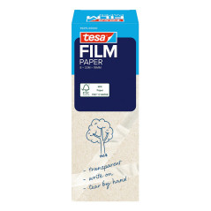 TESA tesafilm PAPER 33 m Carta Trasparente 8 pz