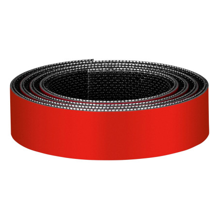 TESA 552330000200 Velcro Nero, Rosso 1 pz