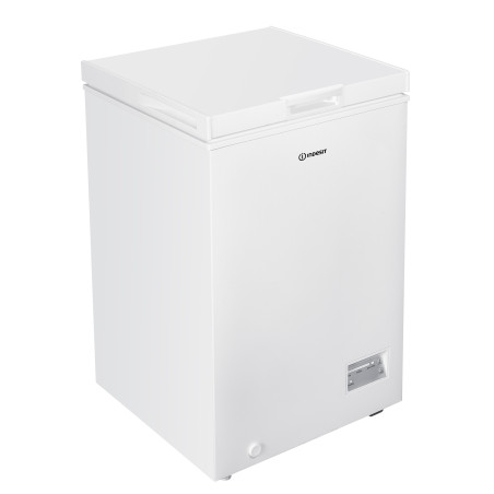 Indesit INCF 984 E Congelatore orizzontale a libera installazione, Statico , 55 cm, Classe E, Bianco, 40 db, h 85cm