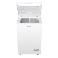 Indesit INCF 984 E Congelatore orizzontale a libera installazione, Statico , 55 cm, Classe E, Bianco, 40 db, h 85cm