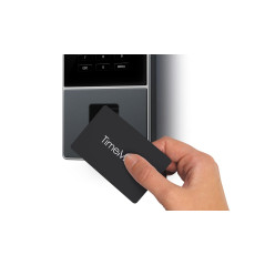 Safescan TimeMoto TM-626 Nero Gettone elettronico, Impronta digitale, Password, Scheda di prossimità AC TFT Collegamento