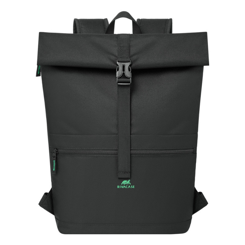 Rivacase Gremio zaino City backpack Nero Poliestere, Polietilene tereftalato riciclato (rPET) - 4260709015705 Rivacase Gremio zaino City backpack Nero Poliestere, Polietilene tereftalato riciclato (rPET) - 4260709015705