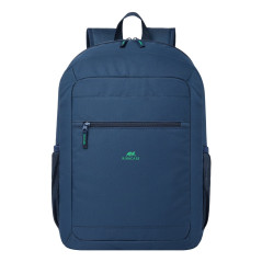 Rivacase Gremio zaino City backpack Blu Poliestere, Polietilene tereftalato riciclato (rPET)