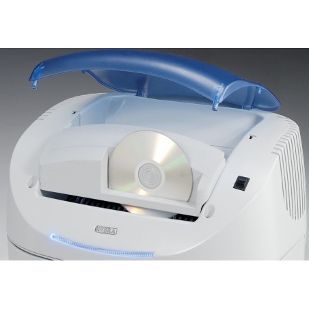 KOBRA +3 CC4 distruggi documenti Triturazione incrociata 55 dB 23 cm Blu, Bianco