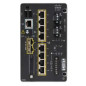 Cisco Catalyst IE-3300-8T2S-A switch di rete Gestito L2 Gigabit Ethernet (10/100/1000) Nero