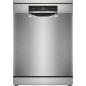 Bosch Serie 8 SMS8TCI04E Lavastoviglie da libera installazione 60 cm Acciaio spazzolato anti-impronta Classe A