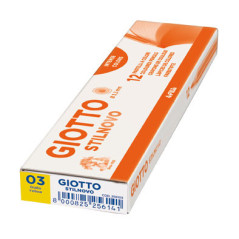 Giotto 256103 pastello colorato Giallo 12 pz