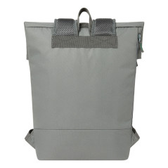 Rivacase Gremio zaino City backpack Grigio Poliestere, Polietilene tereftalato riciclato (rPET)
